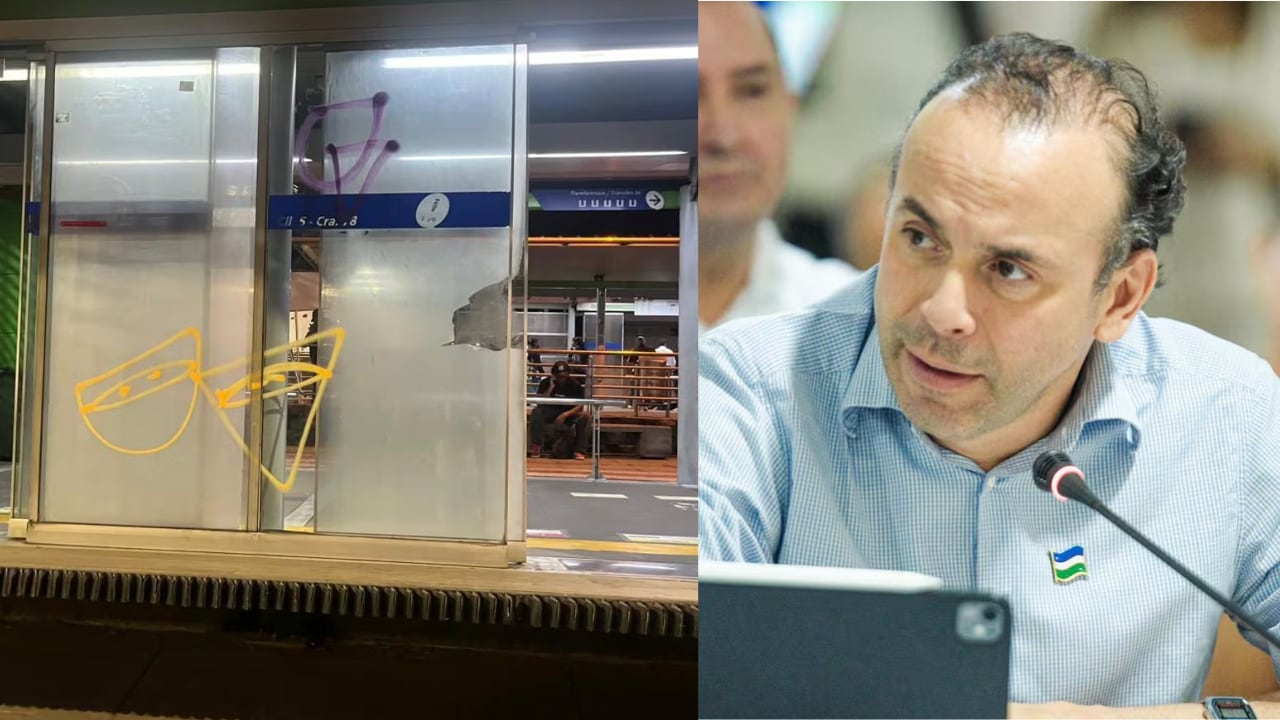 Alcalde Eder reprochó los daños a las estaciones del MIO.