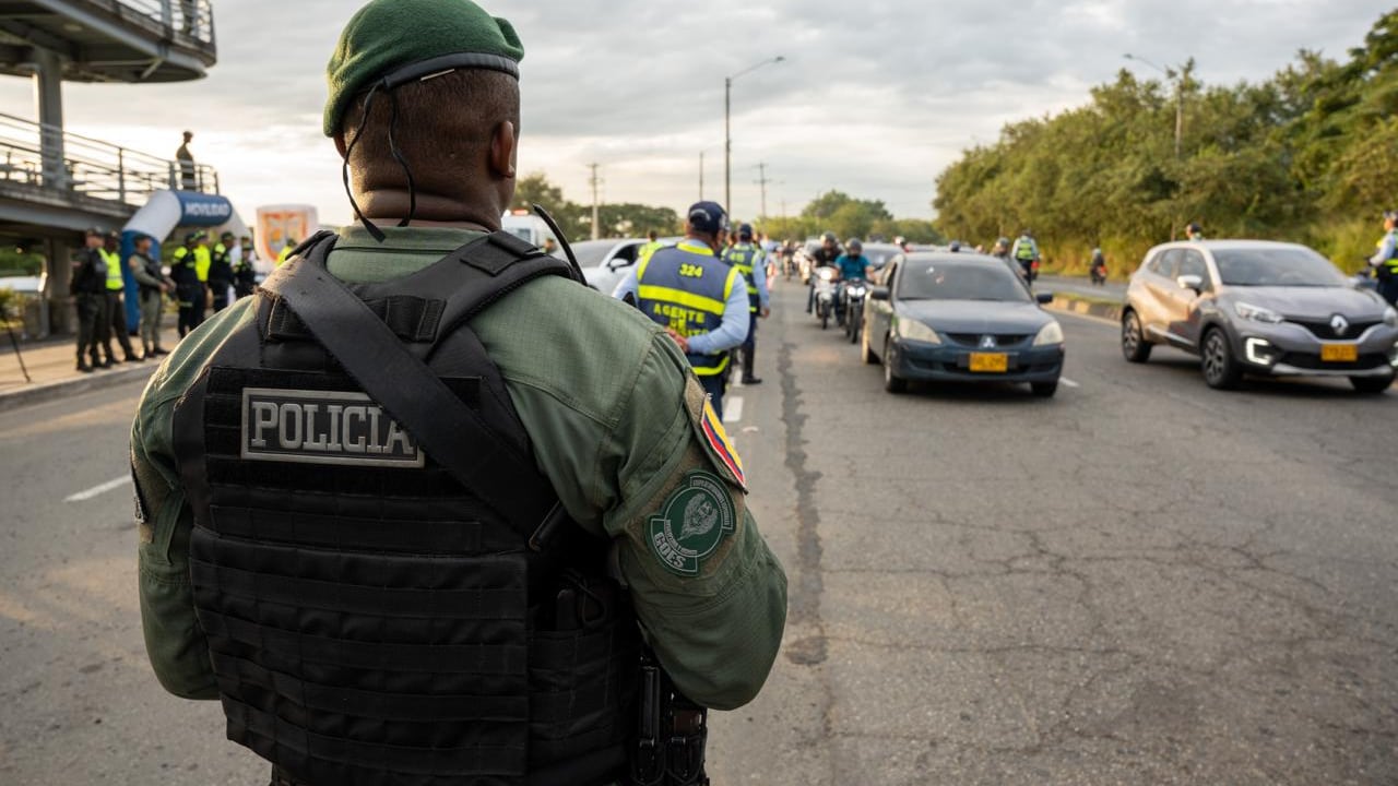 Seguridad en la Feria de Cali.