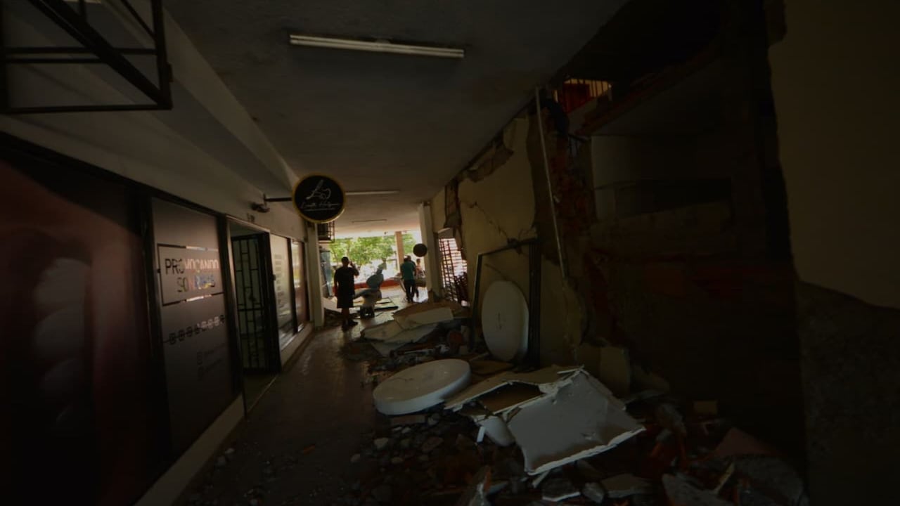 Terremoto en Colombia, temblor en Cali, edificio Amalfi