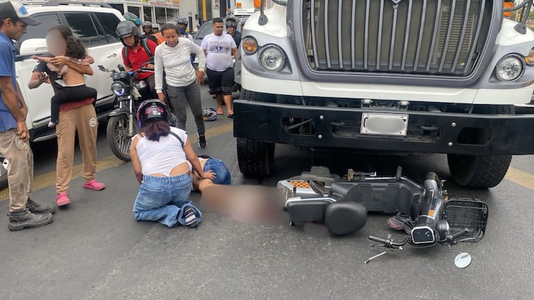 Accidente en Cali