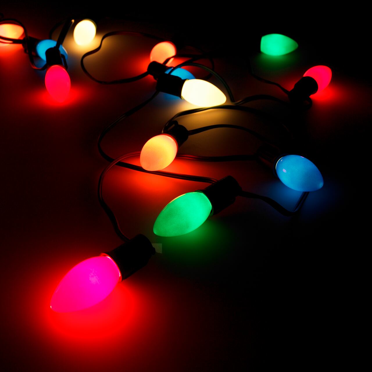 Navidad, luces del árbol de Navidad, árbol de Navidad, luces de Navidad