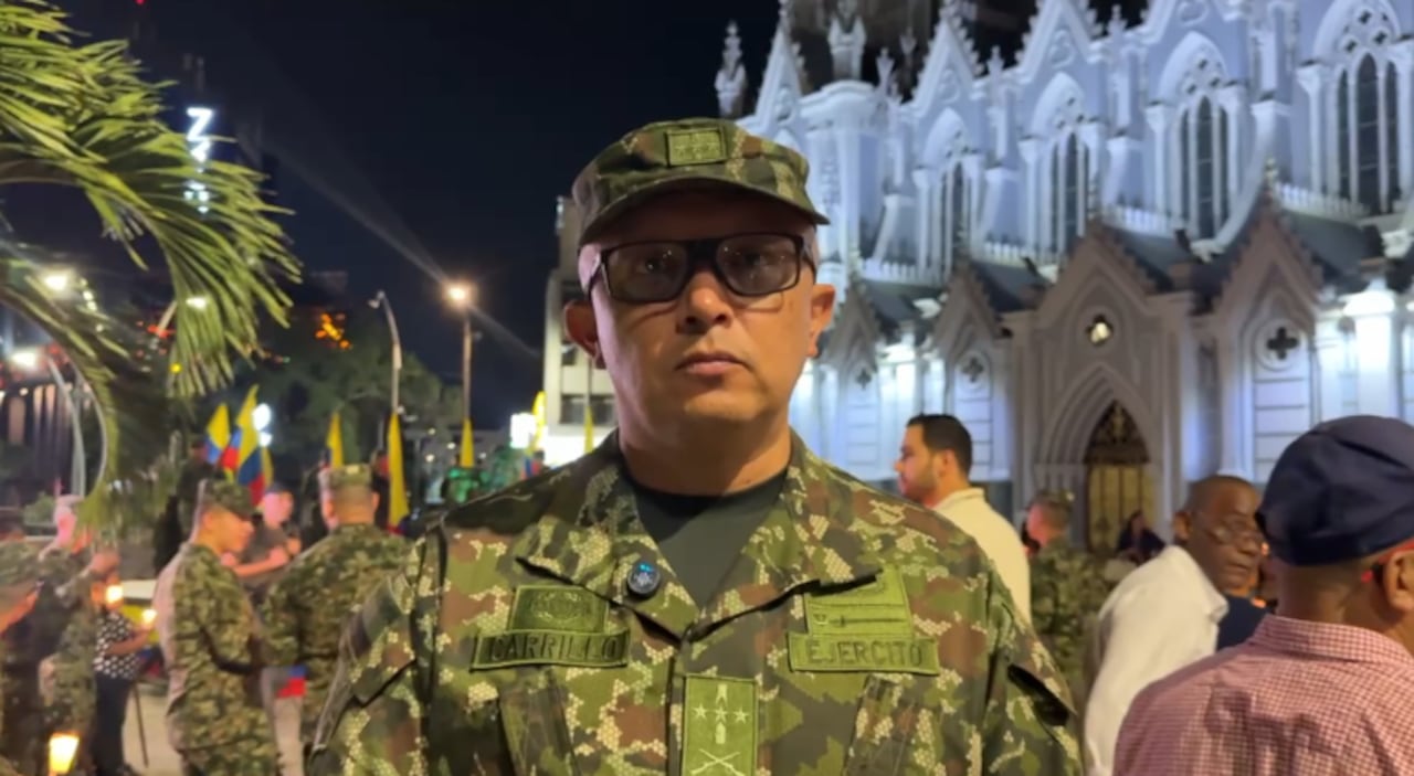 El coronel Álvaro Alonso Carrillo Torres, comandante de la Brigada de Apoyo de Acción Integral y Desarrollo N.2 del Ejército Nacional.