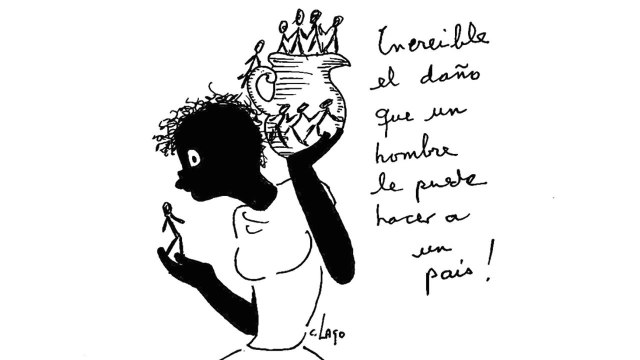 Caricatura de Nieves, 16 de abril de 2025.