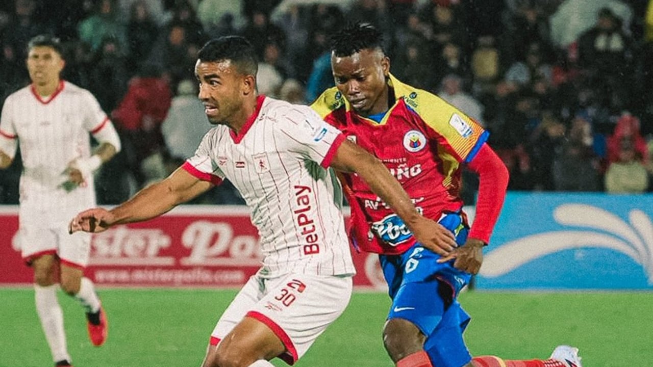 Imagen del partido entre Deportivo Pasto y América de Cali por la fecha 10 del primer semestre de la Liga Colombiana 2026.