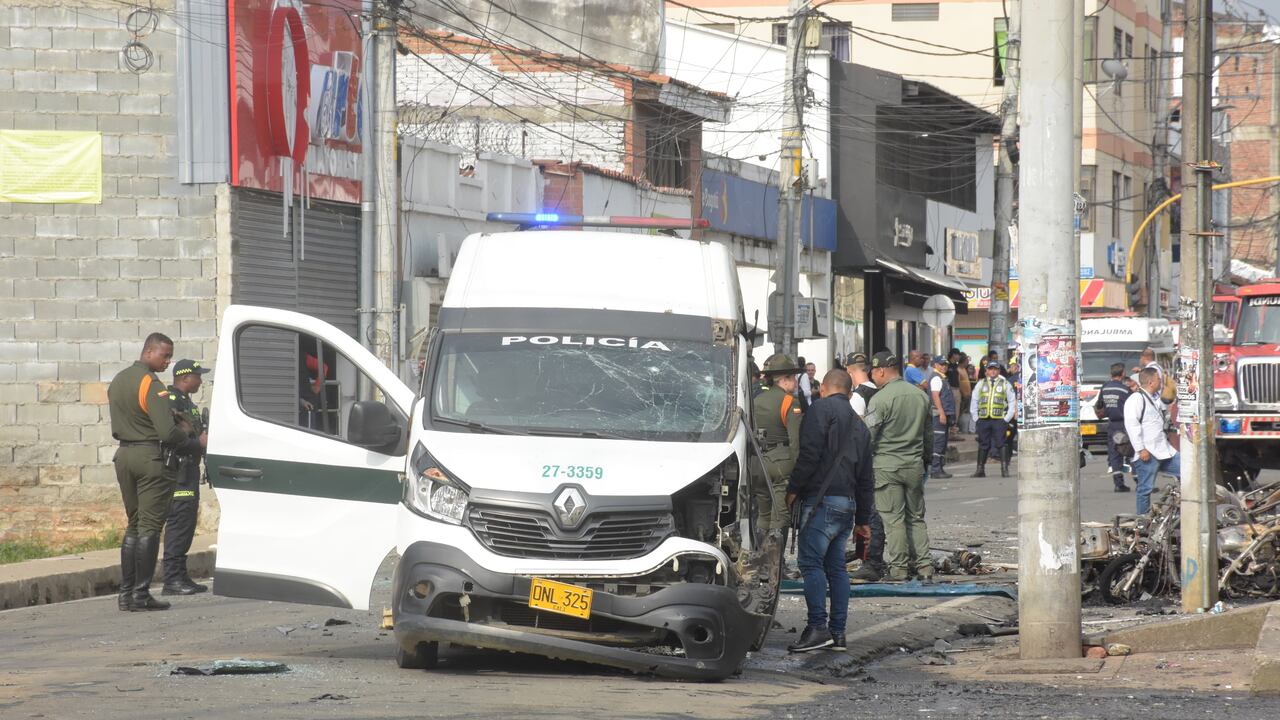 Motobomba en el Centro de Jamundí