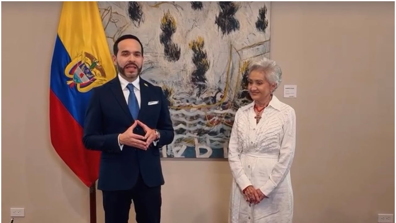 Abelardo De La Espriella e Ilva Myriam Hoyos