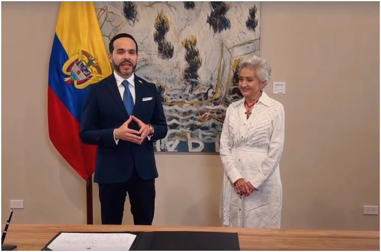 Abelardo De La Espriella e Ilva Myriam Hoyos