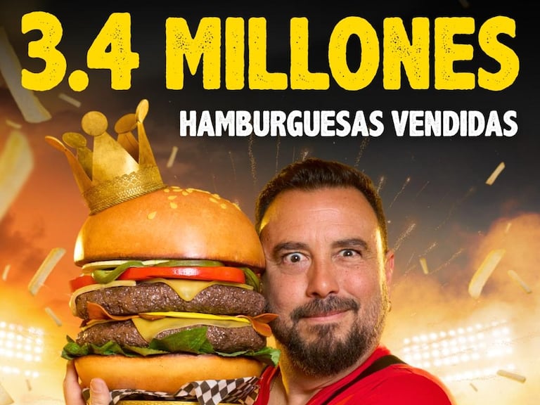 El impulsor de la gastronomía colombiana, Tulio Zuloaga, lo volvió a hacer. 3.4 millones de hamburguesas se vendieron en el Burger Master.
