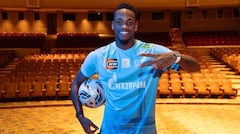 Jhon Jáder Durán ya luce los colores del Zenit.