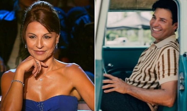 Chayanne y Amparo Grisales