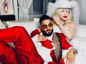 Maluma está en dos canciones de este nuevo álbum de Madonna: 'Medellín' y ' Bitch I'm Loca'. El álbum se lanza el 14 de junio en todo el mundo.