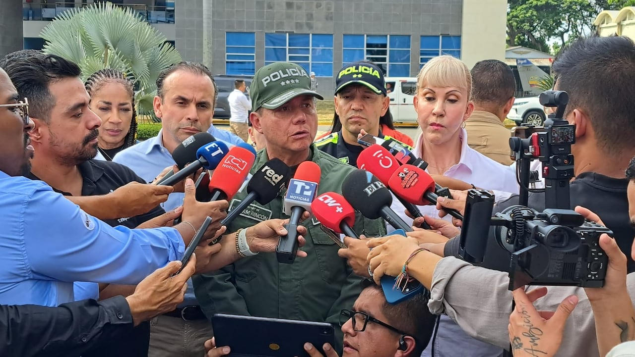 General William Rincón, director general de la Policía