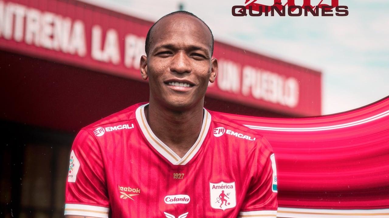 Luis Quiñones, nuevo jugador del América de Cali.
