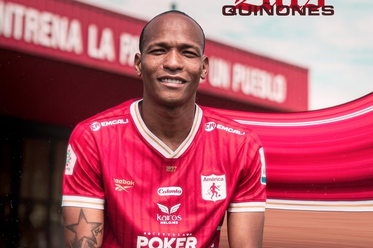 Luis Quiñones, nuevo jugador del América de Cali.