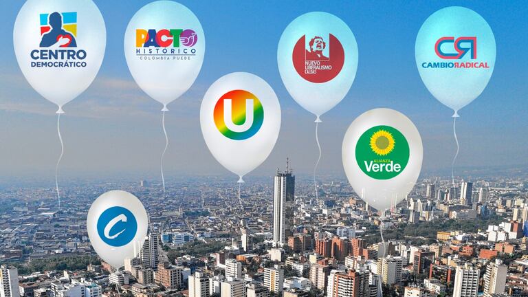 Así se mueven los partidos políticos en Cali