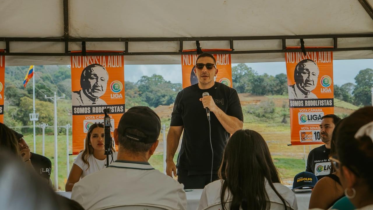 Rodolfo José Hernández, candidato al Senado.