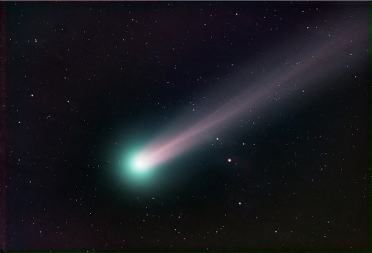 Cometa espacial.