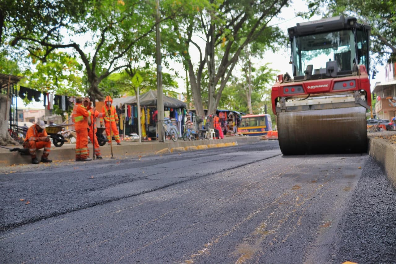 Recuperación de la Avenida Ciudad de Cali supera el 95 % en el tramo 2