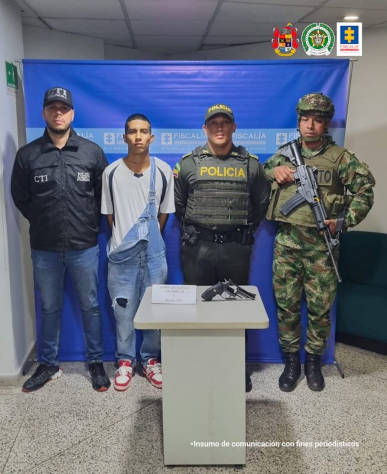 Asegurado un hombre que estaría entre los más buscados por homicidio en la capital vallecaucana