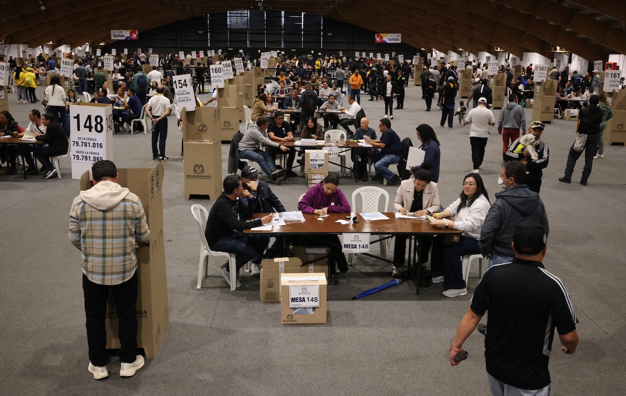 Elecciones presidenciales 2026, votaciones en Corferias.
