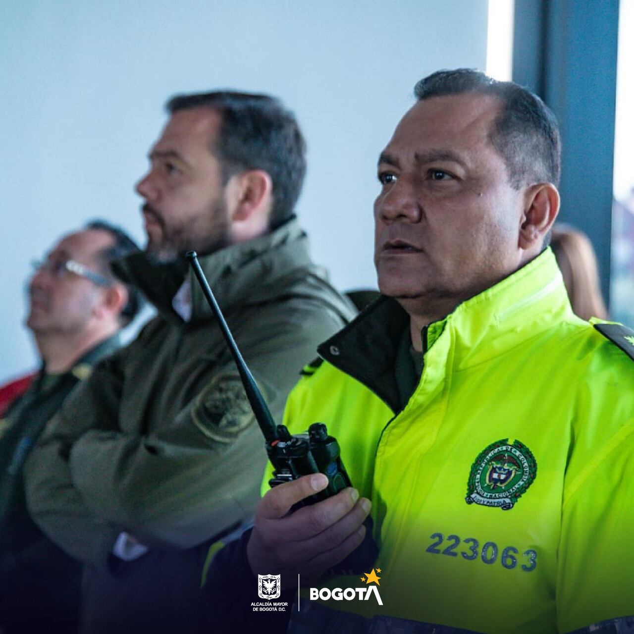 General José Daniel Gualdrón, comandante de la Policía Metropolitana de Bogotá