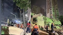 Imágenes revelan el derrumbe de una torre residencial de 14 pisos en Venezuela