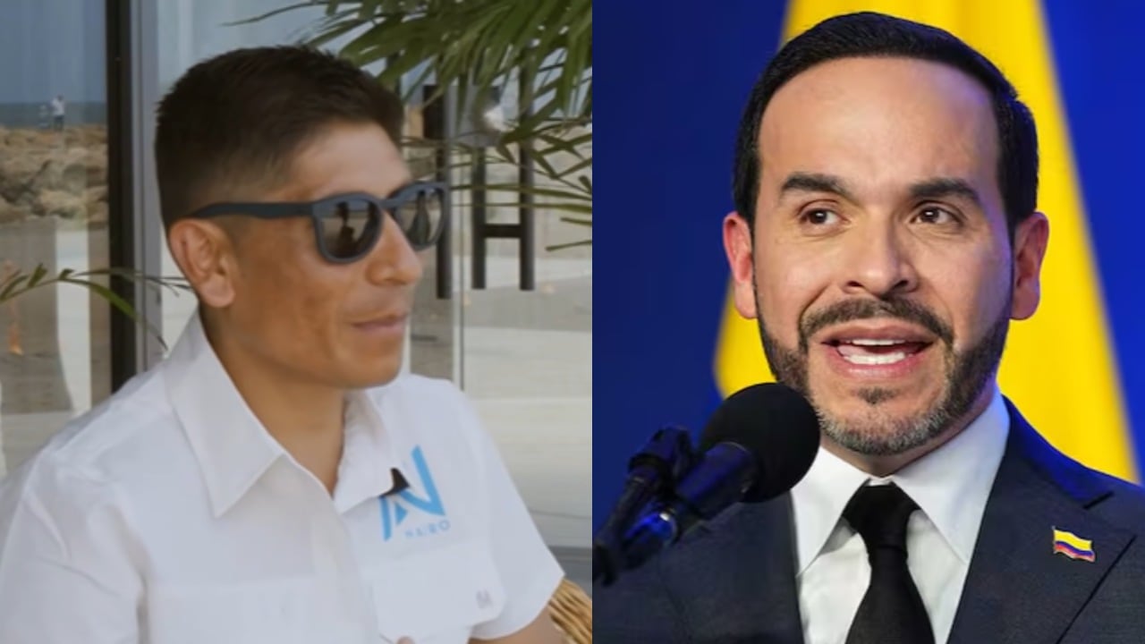 Nairo Quintana y Abelardo De La Espriella
