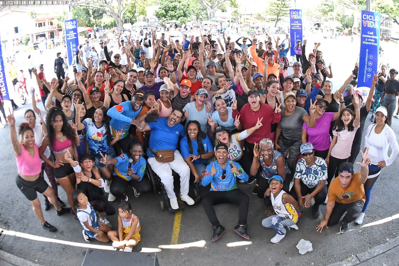 La “Ciclovida” en Cali está de vuelta,La actividad deportiva que muchos caleños estaban esperando regresa, la “Ciclovid es una tradición, Marzo 10 de 2024, Fot Wirman Rios / EL PAIS