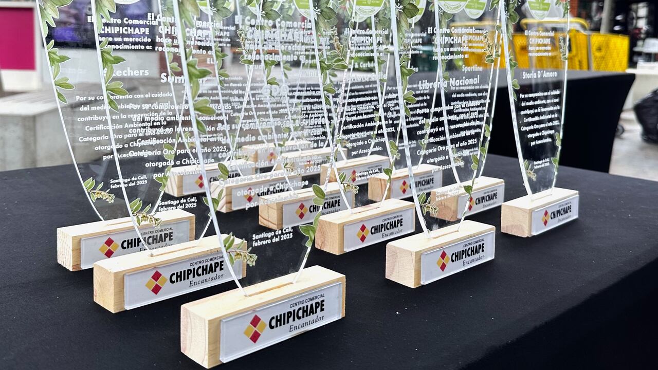 Chipichape reafirma su liderazgo ambiental al obtener el reconocimiento Oro por tercer año consecutivo.