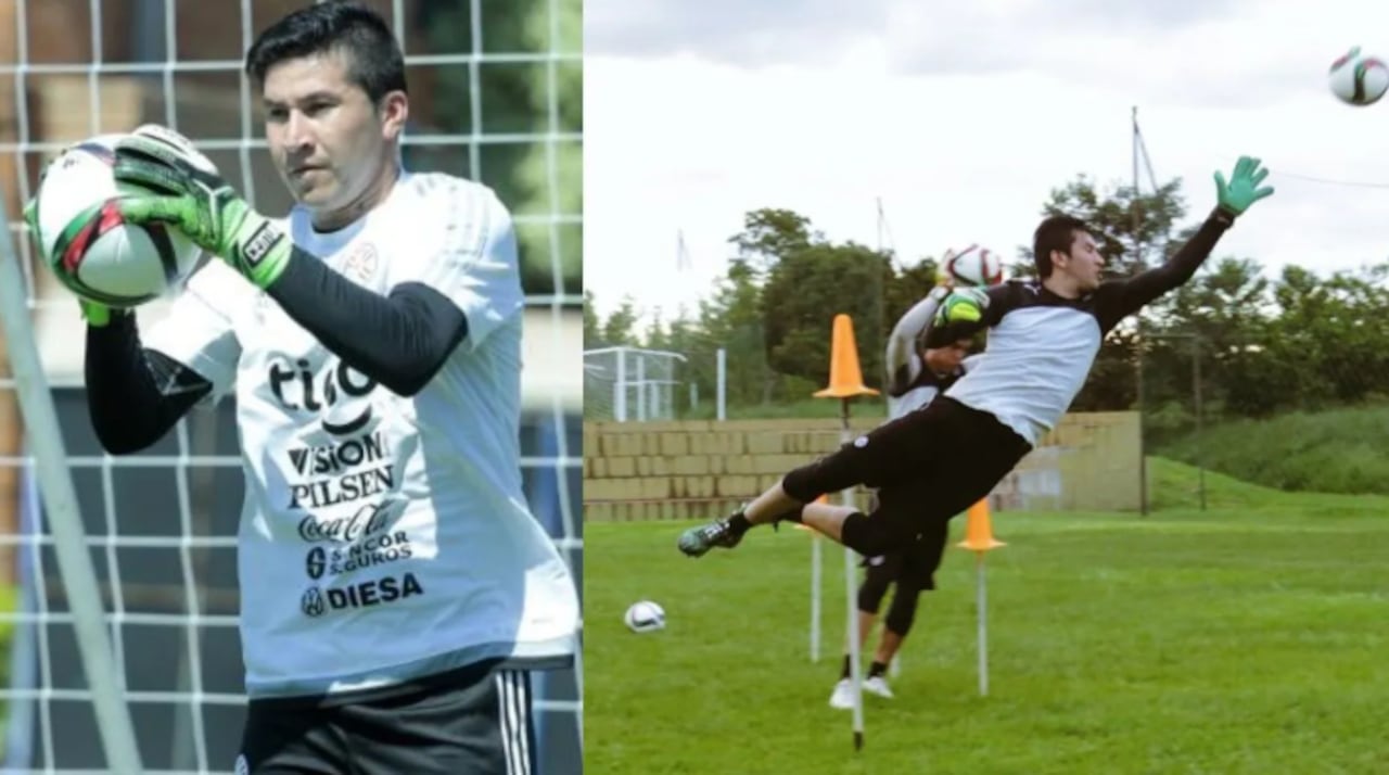 Víctor Centurión, exarquero del fútbol paraguayo y el Deportivo Cali.