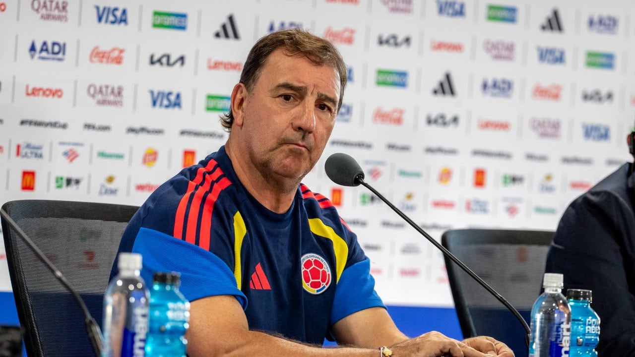 Néstor Lorenzo en rueda de prensa desde Kansas City.