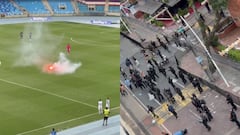 Imágenes de lo que sucede en el Estadio Pascual Guerrero en el duelo entre Deportivo Cali y Boca Juniors de Cali por la Copa Colombia 2026.