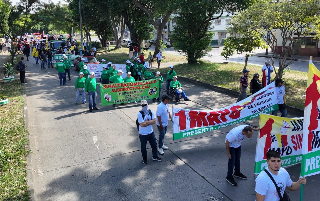 Marcha Día del Trabajo, Cali