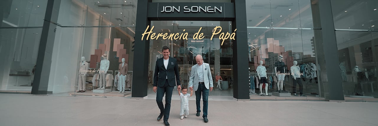 Herencia de papá, la nueva campaña de Jon Sonen.