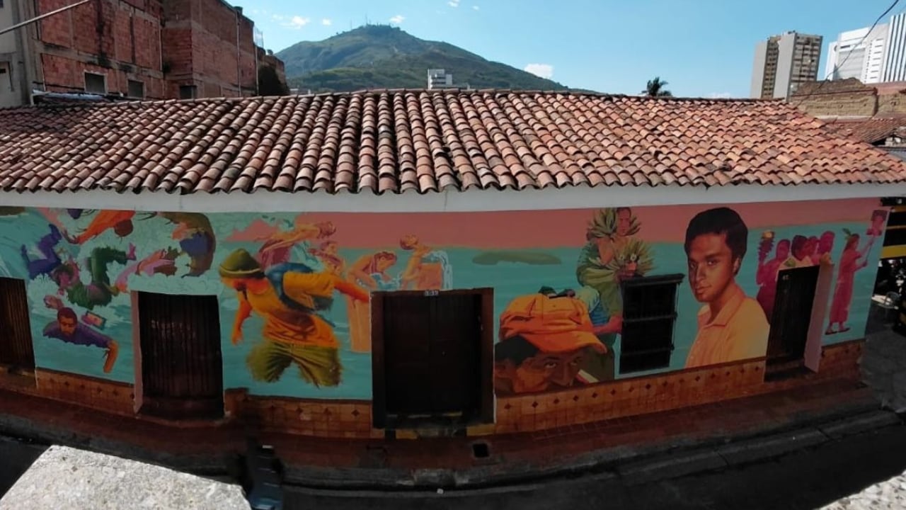 Mural desaparecido Cali.
