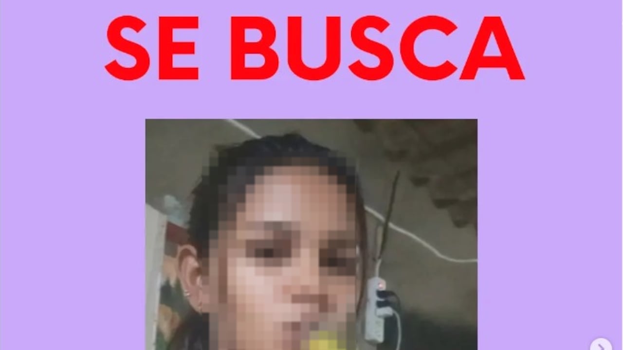 cuenta de presunta explotadora sexual de menor