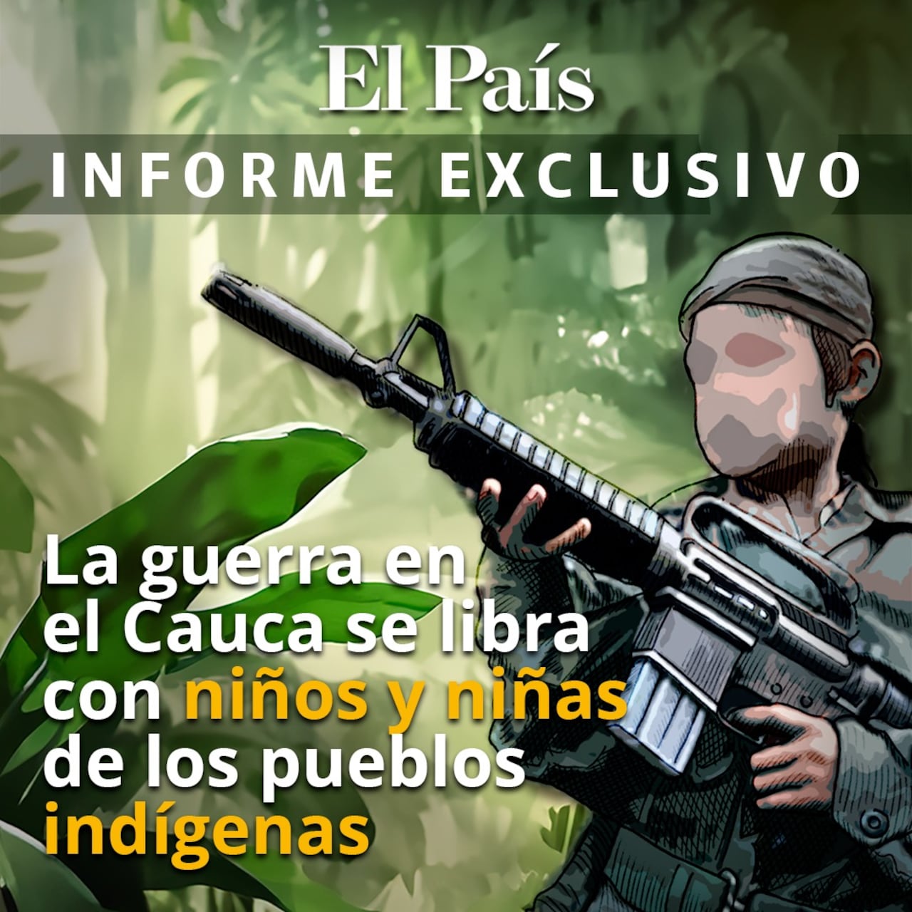 Según la Defensoría del Pueblo, el 65% de los indígenas reclutadas son hombres y el 35% son mujeres. |