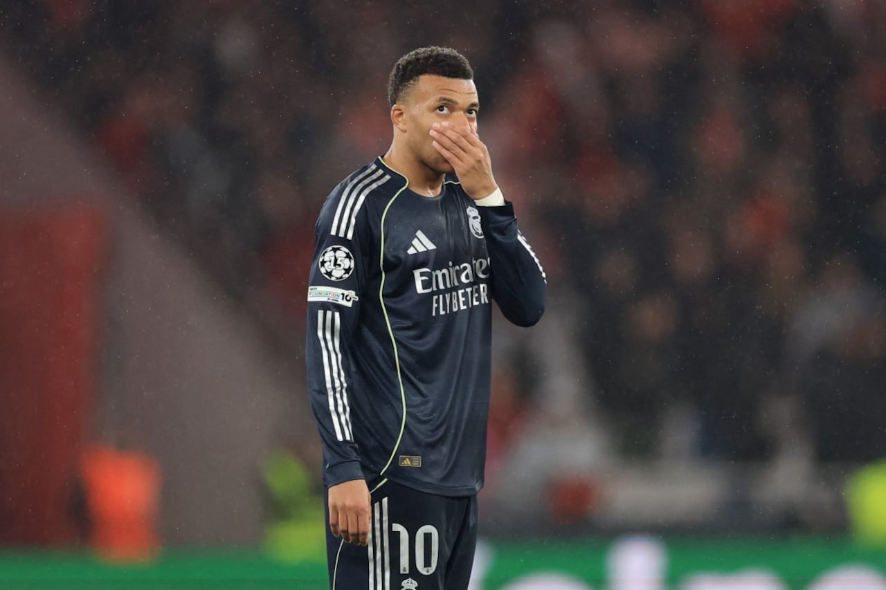 Kylian Mbappé, delantero del Real Madrid