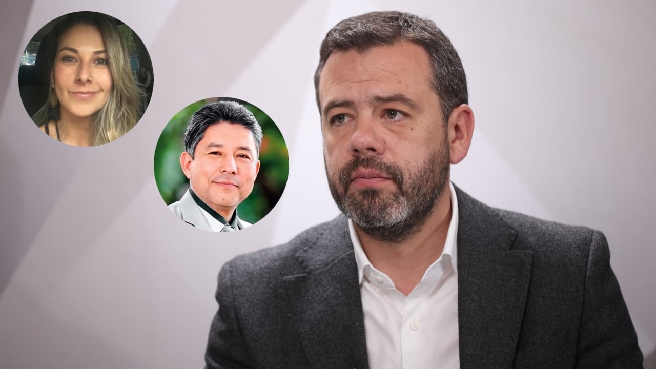 Carlos Fernando Galán, Diana Ospina y Neill Cubides.