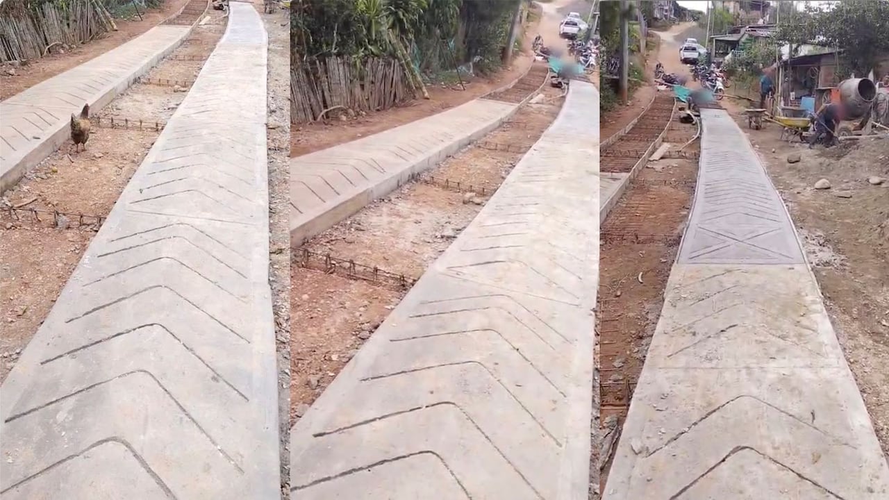 Esta es una de las pocas imágenes que se conocen de la obra y que tiene en su poder SEMANA.