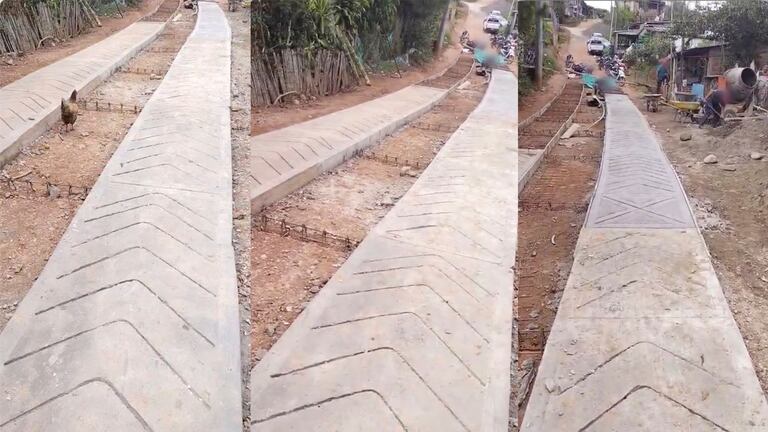 Esta es una de las pocas imágenes que se conocen de la obra y que tiene en su poder SEMANA.