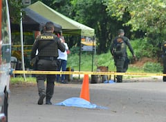 Así está el panorama en Las Piñas, Jamundí, tras el atentado con motobomba en la mañana de este 7 de diciembre.