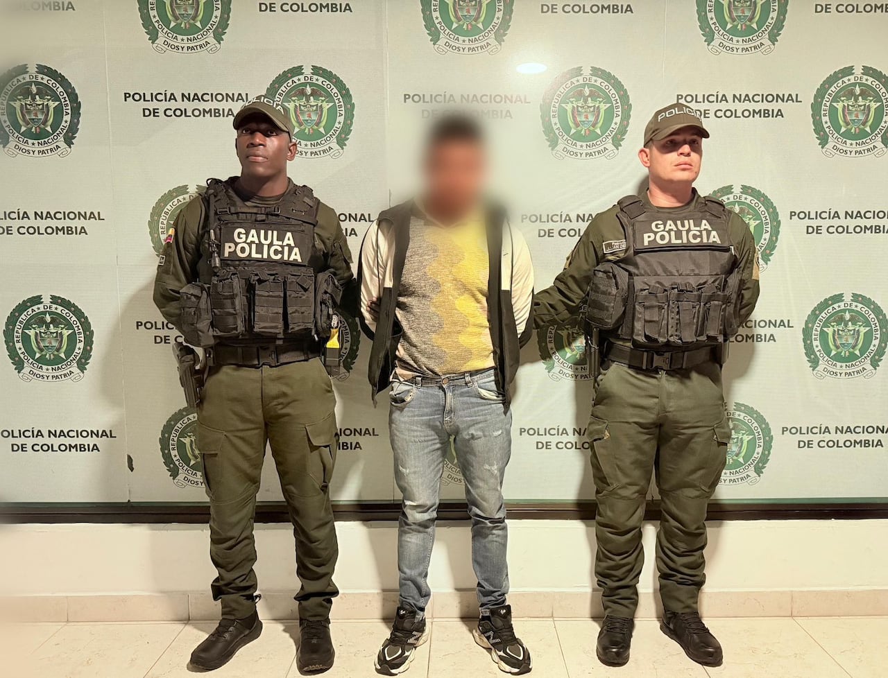 Capturado señalado integrante del frente Franco Benavides de la disidencias de las Farc en el departamento de Nariño, al sur de Colombia.