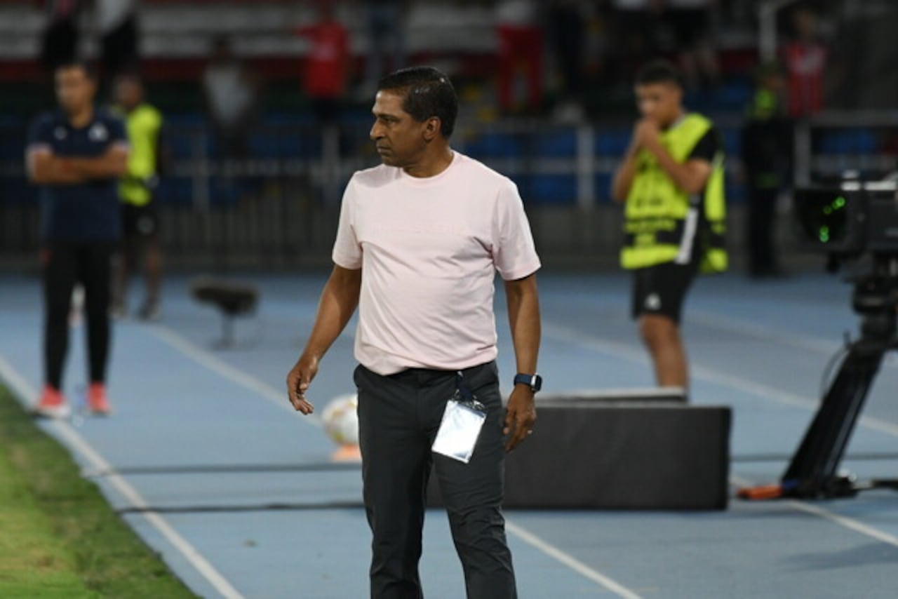 Alexis García, técnico de La Equidad.