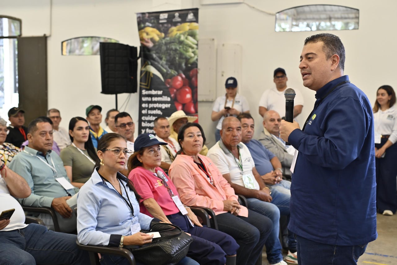 Marco Antonio Suárez Gutiérrez destacó que el programa Por un Campo Más Sostenible busca acompañar a los campesinos en la comercialización de sus productos y dar el paso hacia la consolidación de negocios verdes en el departamento.