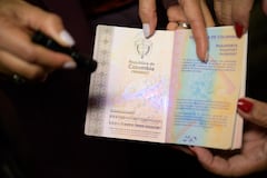 Nuevo pasaporte colombiano.