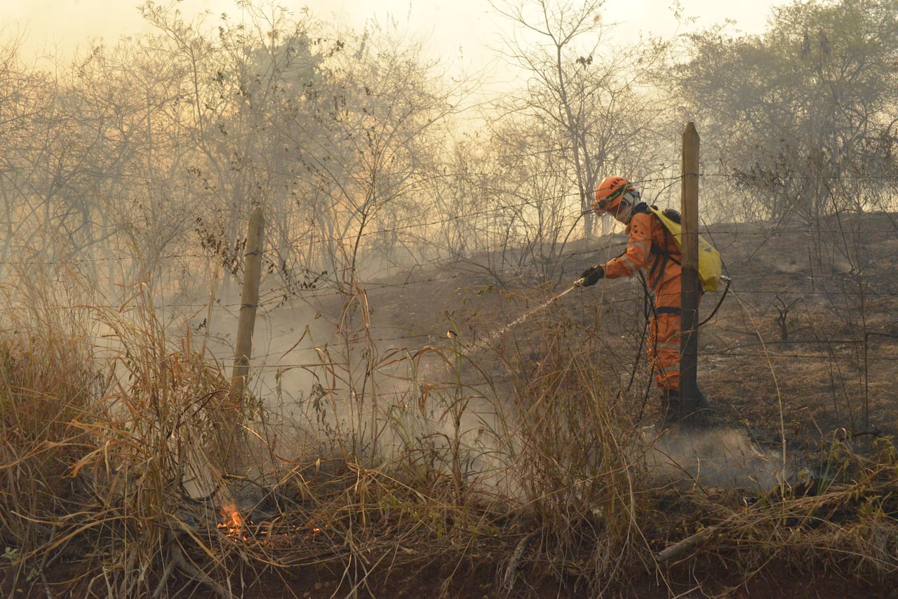 Incendio Forestal Altos de Menga