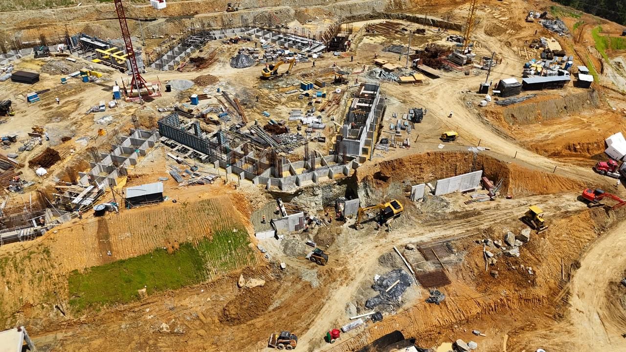 NUeva cárcel para sindicados de Medellín se levanta en este lugar, en el corregimiento de San Cristóbal, el mismo en el que ya existe la cárcel El Pedregal.