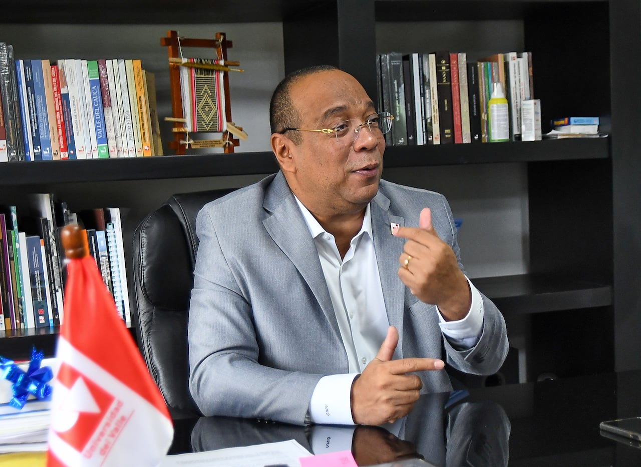 Guillermo Murillo Vargas, rector de la Universidad del Valle, de Cali, Fotos Wirman Rios , Junio 5 de 2024, EL PAIS