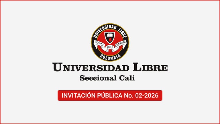 La Universidad Libre seccional Cali invita a proveedores a participar en la Invitación Pública No. 02-2026 para el mantenimiento de fachadas en su campus Valle del Lili.